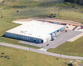 Hartford, WI is now home to GHI and HRP - Aerial Shot